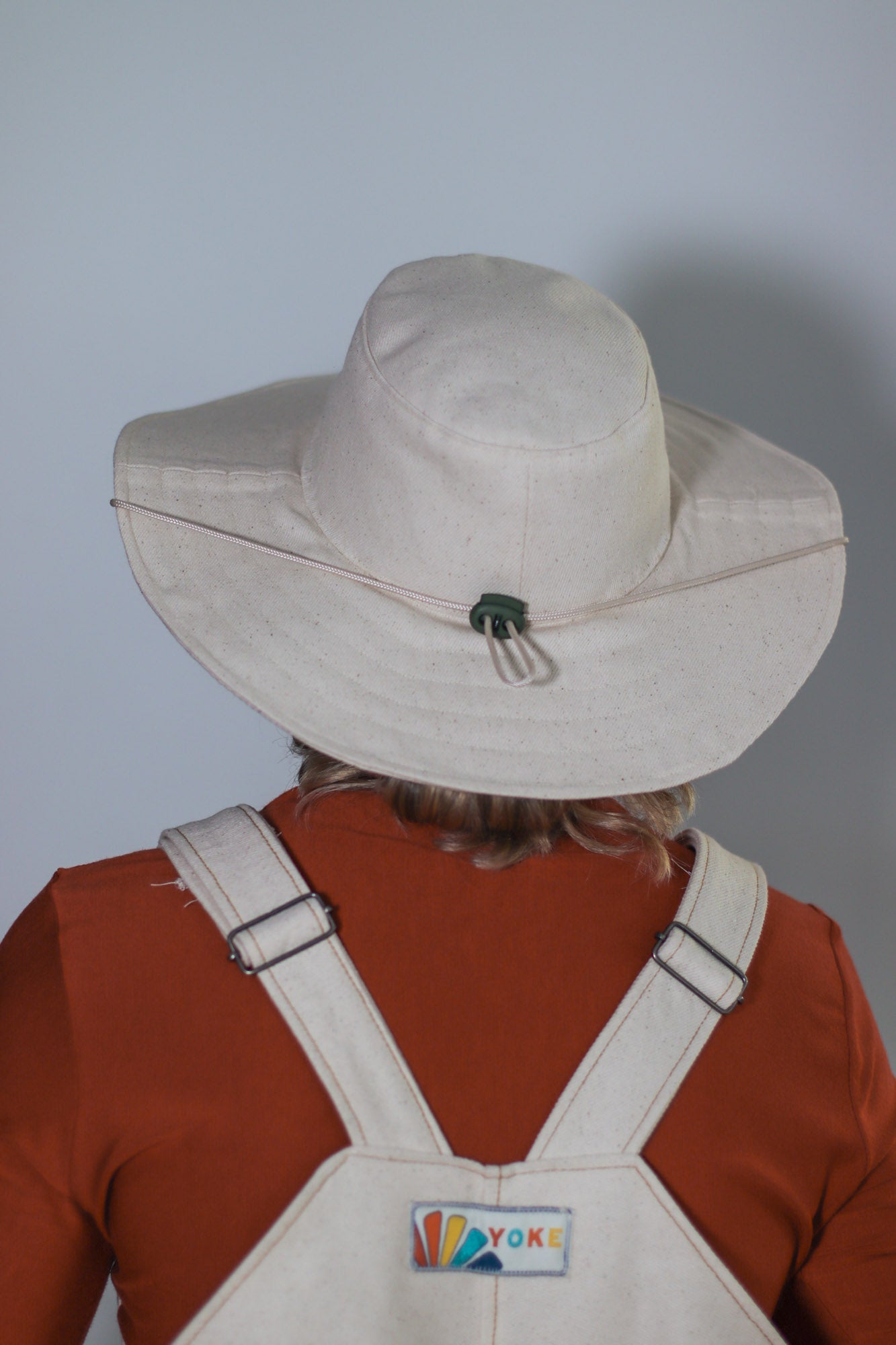 Handmade Wide Brim Drawstring Hat | YOKE